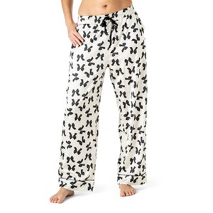 Hello Mello Women’s Beauty Sleep Satin Pajama Pants - 1 of 4