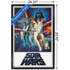 Trends International Star Wars: A New Hope - One Sheet (No Billing Block) Framed Wall Poster Prints - 3 of 4