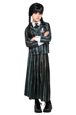 Rubie's Women's The Addams Family Wednesday Costume, Black, Women Medium