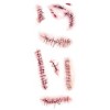 Tinsley Transfers Stapled and Stitched Gorywood Temporary Tattoos Costume Accessory - 2 of 3