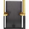 Progress Lighting Blakely 2-Light Wall Bracket in Graphite Steel, Modern/Traditional, Damp Rated, No Shade - 3 of 4