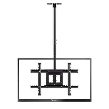 SYLVOX Ceiling TV Mount, Full Motion Adjustable TV Mount Bracket Fits Most LED, LCD, OLED TVs 32 to 65 inch, up to 77lbs, Max VESA 600x400mm