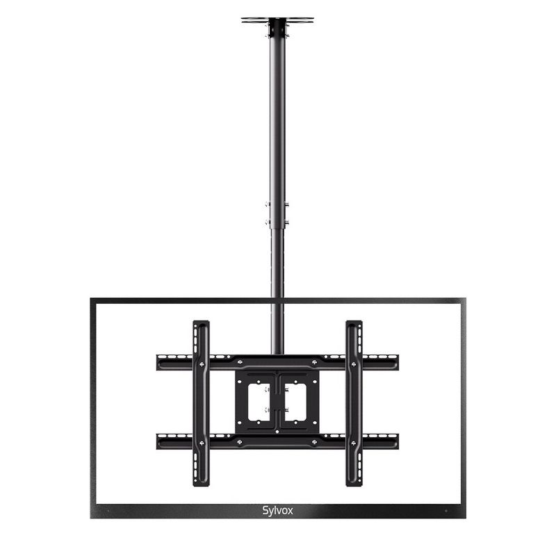 SYLVOX Ceiling TV Mount, Full Motion Adjustable TV Mount Bracket Fits Most LED, LCD, OLED TVs 32 to 65 inch, up to 77lbs, Max VESA 600x400mm, 1 of 7