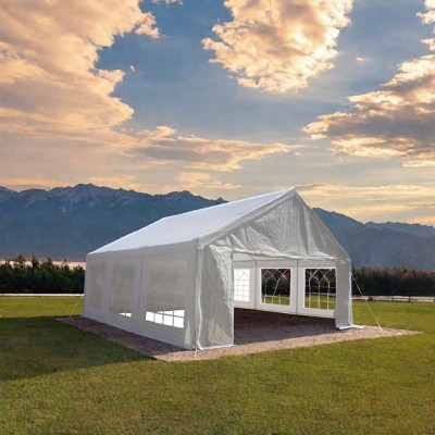 20x20 Feet Heavy Duty Parties Shelter Canopy,Tent With 2 Storgae Carry Bags For Outdoor Wedding,Parties And Events Shelter Tent-Coolbibila
