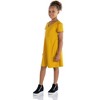 24seven Comfort Apparel Girls Short Sleeve Girls T Shirt Dress - 2 of 4