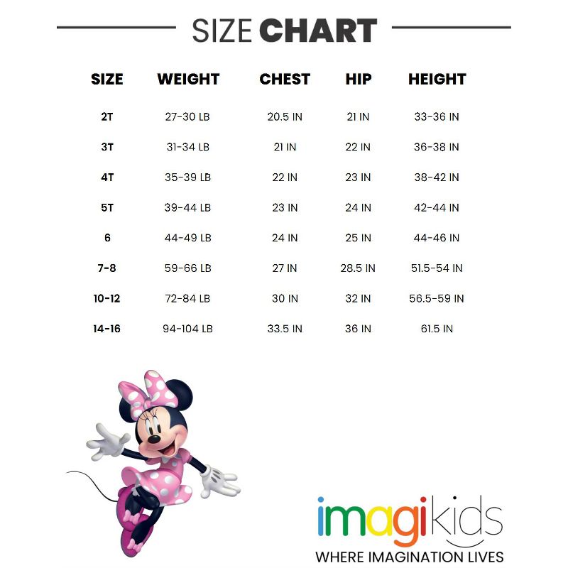Disney Mickey Mouse Minnie Mouse Girls Sleeveless Romper Toddler to Big Kid, 5 of 6