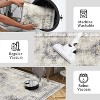 coucheta Multi-size Washable Vintage Medallion Area Rug, Stain-Resistant Non-Slip Traditional Low Pile Carpet, for Living Room, Bedroom, Dining Room - 3 of 4