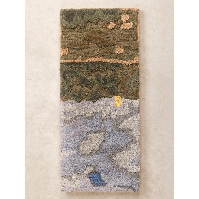 Zealand Tufted Wall Art 12"x28"