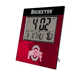 NCAA Big Ten Universities Color Block Wall Clock - 1 of 3