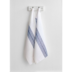 Solino Home Stripe Linen Kitchen Towels | Farmhouse - 1 of 4