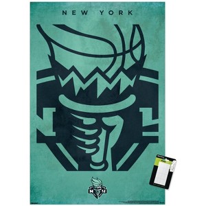 Trends International WNBA New York Liberty - Logo 25 Unframed Wall Poster Prints - 1 of 4
