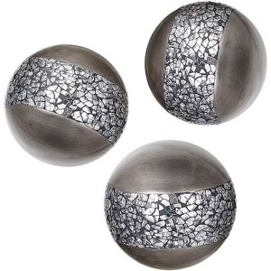Creative Scents Schonwerk Silver Decorative Orbs - 1 of 4