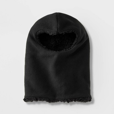 Boys' Balaclava Fleece Hat - Cat & Jack™ Black