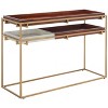 Akari Marble Console Table - CNS3700A - Multicolored - Safavieh - 3 of 4