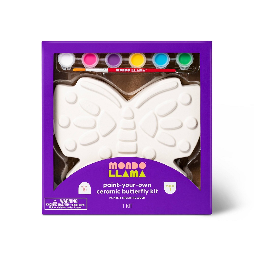 Paint Your Own Butterfly Stepping Stone Set Mondo Llama