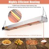 WeChef 43" Commercial Food Warmer 1100W Electric Strip Heater Stainless Steel Heating Lamp for Restaurant - 2 of 4