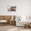 Stupell Industries Red Truck Floral Country Meadow Canvas Wall Art - 2 of 4