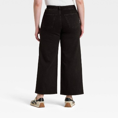 Women's High-Rise Sailor Wide Leg Ankle Jeans - Universal Thread' - image 5