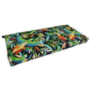 Blazing Needles, 45-inch by 19-inch Outdoor Spun Polyester Loveseat Cushion - 1 of 1