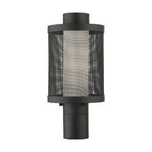 Livex Lighting Nottingham 1 - Light Post Light in  Textured Black - 1 of 4