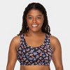Fruit of the Loom Women's Tank Style Cotton Sports Bra 4-Pack - 4 of 4