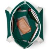 Lands' End Zip Top Long Handle Canvas Tote Bag - 2 of 4
