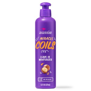 Aussie Coils Coconut, Jamine, Mandarin Leave-In Conditioner - 8.5 fl oz - 1 of 4