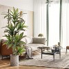 Artificial Dracaena Tree, Artificial Silk Tree Fake Floor Plant in Plastic Pot for Home Office Living Room Decor - 4 of 4