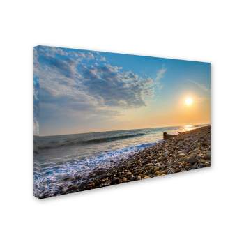 Trademark Fine Art 'Perfect Sunset Silhouette' Canvas Art by Chris Moyer