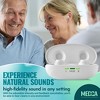 MEDca Mini Digital Hearing Aids for Seniors, ITE Rechargeable Personal Sound Hearing Amplifier, Lightweight Hearing Aids w/ Noise Cancelling - 2 of 4
