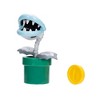 Nintendo Super Mario 4'' Bone Piranha with Coin Action Figure - 3 of 4