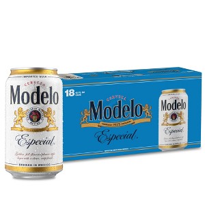 Modelo Especial Lager Beer - 18pk/12 fl oz Cans - 1 of 4