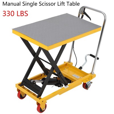 Hydraulic Lift Table Cart