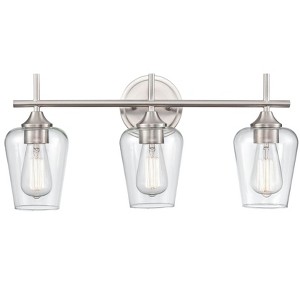 Millennium Lighting Ashford 3 - Light Vanity in  Brushed Nickel - 1 of 4