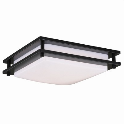 Vaxcel Horizon 1 - Light Flush Mount in  Oil Burnished Bronze