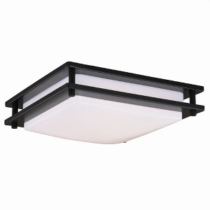 Vaxcel Horizon 1 - Light Flush Mount in  Oil Burnished Bronze - 1 of 4