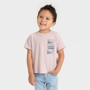 Toddler Boys' Short Sleeve Oversized T-Shirt - Cat & Jack™ - 1 of 4