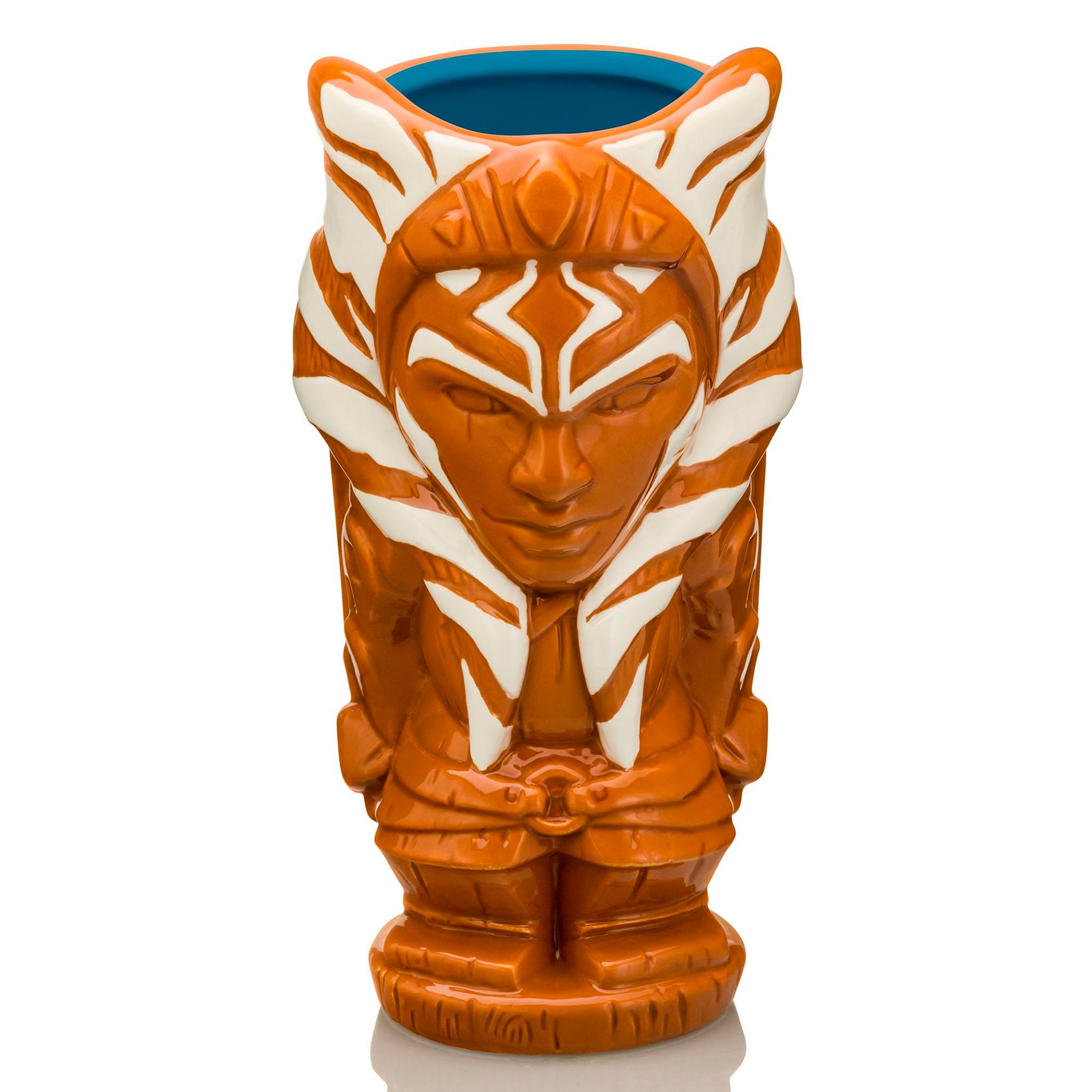 Beeline Creative Geeki Tikis Star Wars: The Mandalorian Ahsoka Tano Ceramic Mug | Holds 18 Ounces