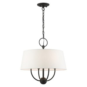 Livex Lighting Ridgecrest 4 - Light Pendant in  Black - 1 of 1