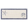 Bayside Print Cotton Tufted Indoor Bath Rug, Contemporary Style Heavyweight Fabric Bath Rug for Year Round Use - 4 of 4
