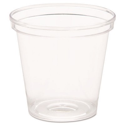 WNA Comet Plastic Portion/Shot Glass, 1 oz, Clear, 50/Pack, 50 Packs/Carton