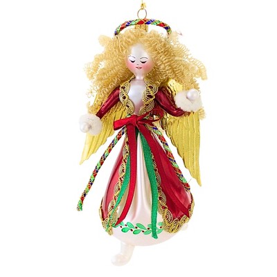 Italian Ornaments 7.25 In Jovial Frolic On Christmas Eve Angel, Italian, Ornament Tree Ornaments