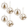 Melrose Tree and Deer Ornament (Set of 6) - 2 of 4