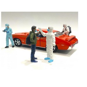 Hazmat Crew Figurine VI for 1/24 Scale Models by American Diorama - 1 of 3