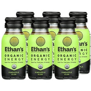 Ethan's Organic Pineapple Aloe Energy Shot - Case of 6/2 fz - 1 of 4