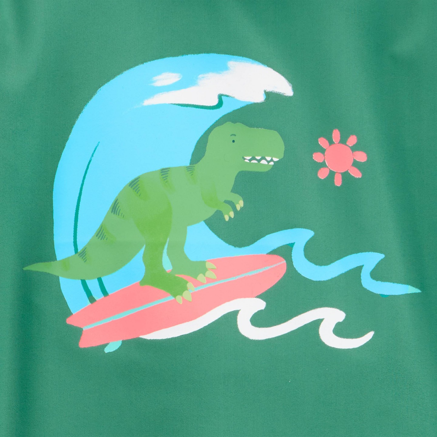 Комплект для плавания Dino для детей — Carter's Just One You, цвет: Зелёный — фото 2