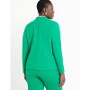 ELOQUII Women's Plus Size The Ultimate Stretch One Button Blazer - 3 of 4