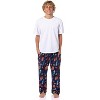 The Year Without a Santa Claus Men's Snow Heat Miser Tossed Print Pajama Pants - 2 of 4