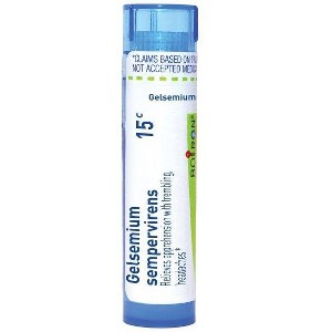 Gelsemium Sempervirens 15C by Boiron Homeopathic Single Medicine For Stress & Sleep  -  80 Pellet - 1 of 4