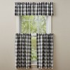 Park Designs Black Buffalo Check Tiers 36"L - 2 of 2